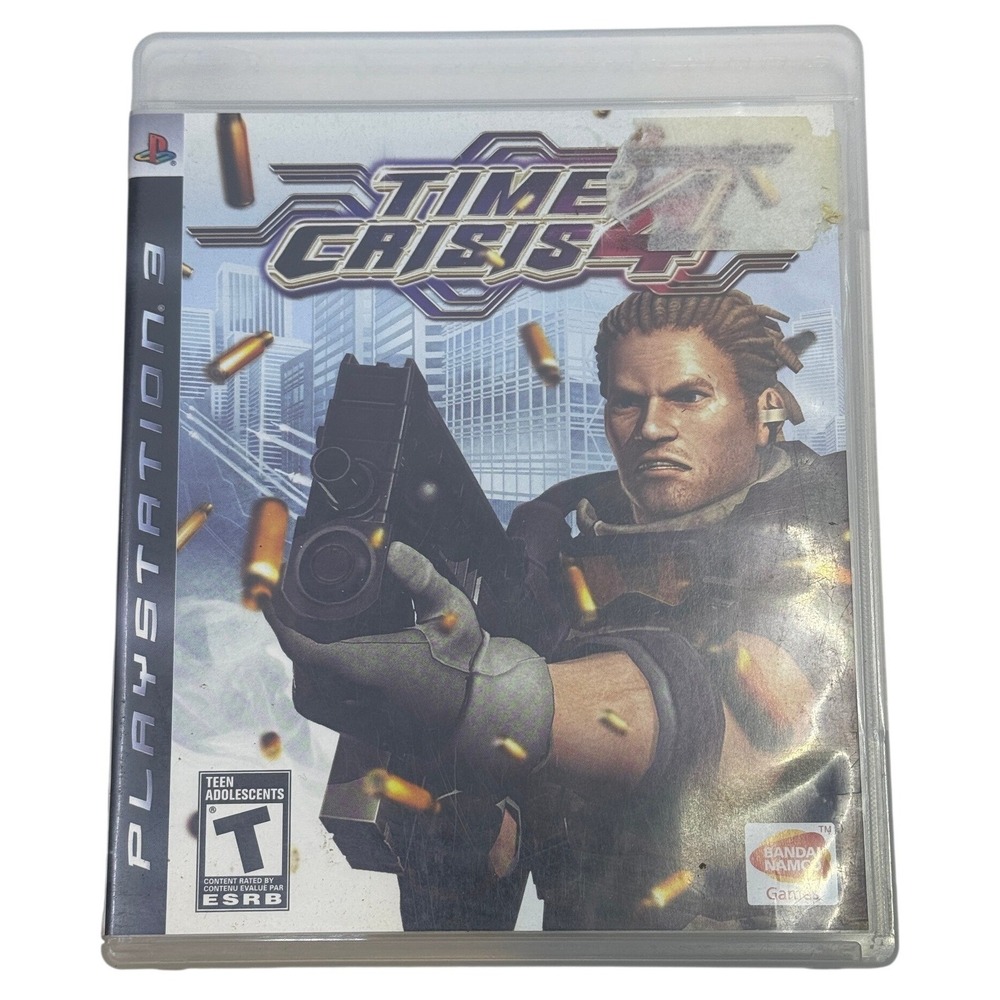 Time Crisis 4 PlayStation 3 PS3 Bandai Namco 2007 Shooter Game